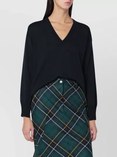 ROBERTO COLLINA WOOL V NECK SWEATER