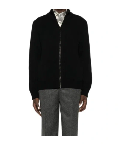 ROBERTO COLLINA ZIPPERED LONG-SLEEVED SWEATER