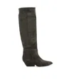 Roberto Del Carlo Pointed Boots In Black