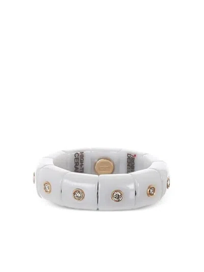 Roberto Demeglio 18k Rose Gold Pura Eternity Diamond Ring In Metallic