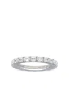 Roberto Demeglio 18k White Gold Extensible Diamond Stretch Ring In Metallic