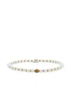 Roberto Demeglio 18k Yellow Gold Section Small Sfera Diamond Bracelet In Metallic