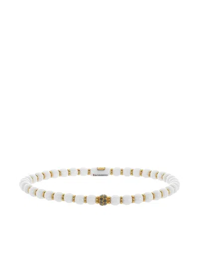 Roberto Demeglio 18k Yellow Gold Section Small Sfera Diamond Bracelet In Metallic