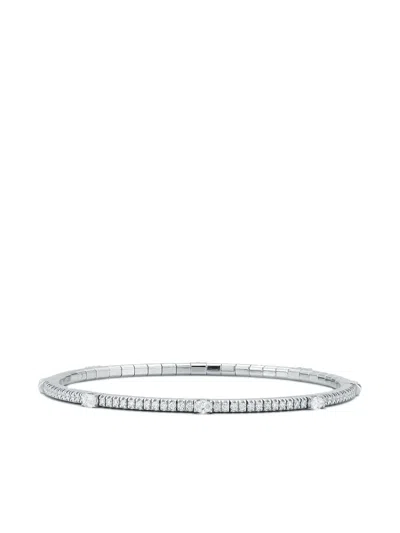 Roberto Demeglio 18kt White Gold Extensible Stretch Diamond Bracelet