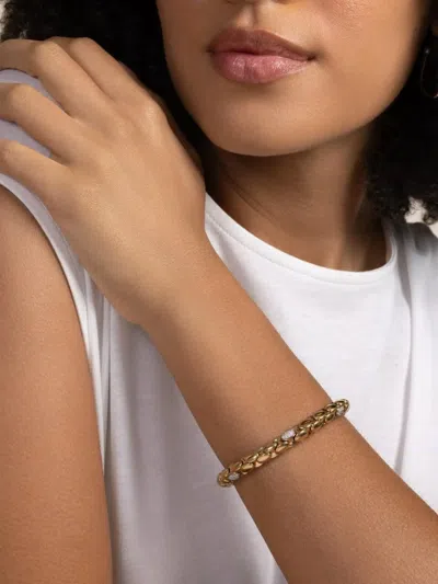 Roberto Demeglio Anaconda Aura Diamond Bracelet In Gold