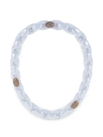 Roberto Demeglio Anaconda Diamond Bracelet In White