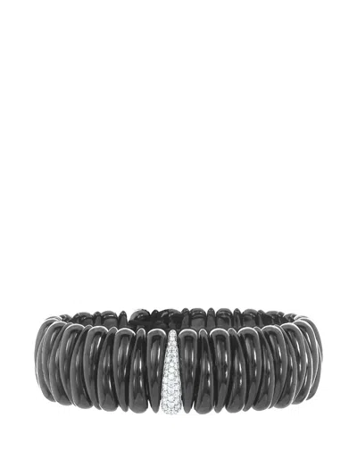 Roberto Demeglio Artiglio Diamond Bracelet In Black