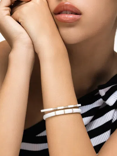 Roberto Demeglio Dado Diamond Stretch Bracelet In Neutral