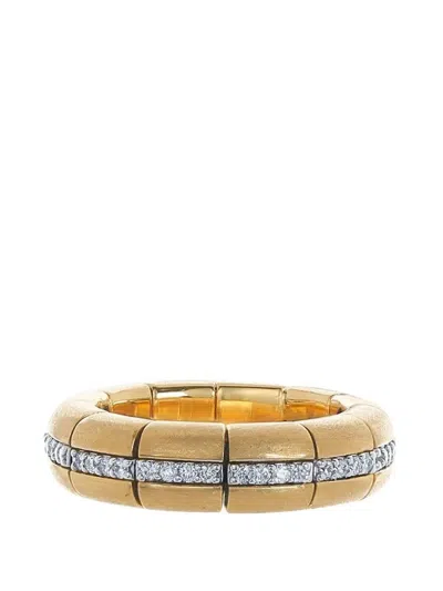 Roberto Demeglio Eternity Diamond Stretch Ring In Gold