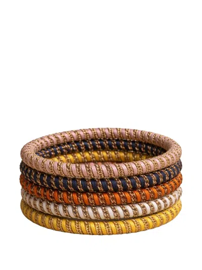 Roberto Demeglio Gio Braided Bracelet In Gold
