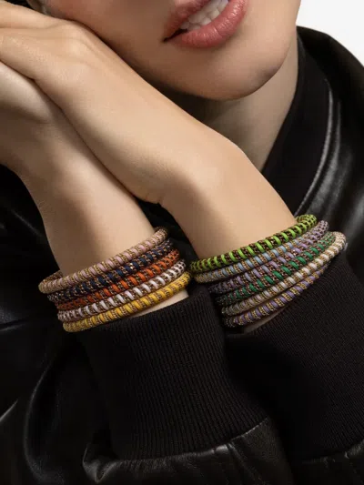 Roberto Demeglio Green Bracelet In Pink