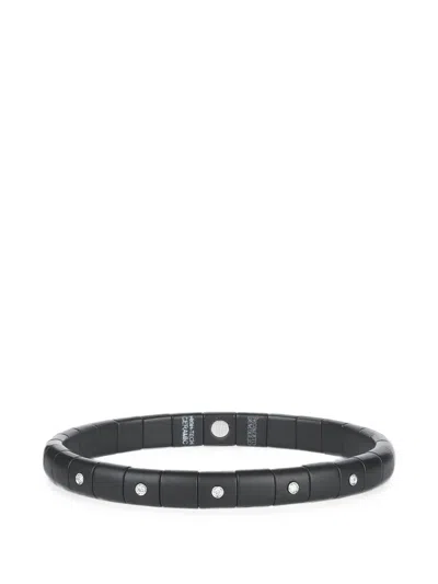 Roberto Demeglio Pura Diamond Ceramic Bracelet In Metallic