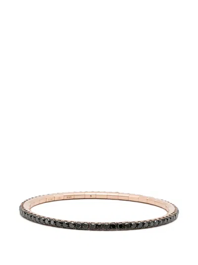Roberto Demeglio Size 3 Black Diamond Bracelet In Pink