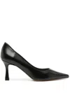 Roberto Festa 100mm Kate Leather Pumps In Black