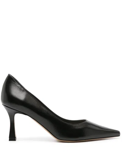 Roberto Festa 100mm Kate Leather Pumps In Black