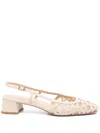 Roberto Festa 30mm Dilly Sandals In Neutrals