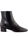 Roberto Festa 40mm Leather Boots In Black