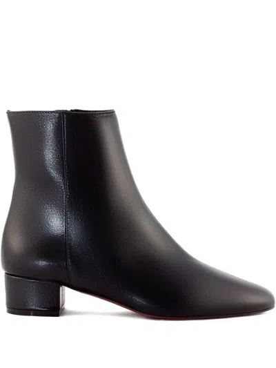 Roberto Festa 40mm Leather Boots In Black
