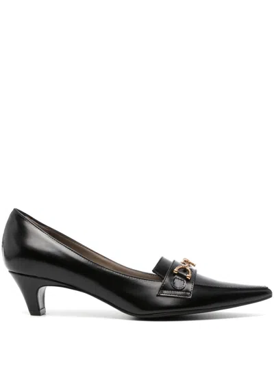 Roberto Festa 50mm Bow-detail Pumps In Black