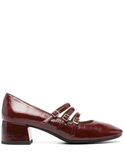 Roberto Festa 50mm Circe Pumps In Dark Red