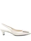 Roberto Festa 50mm Dorien Pumps In White