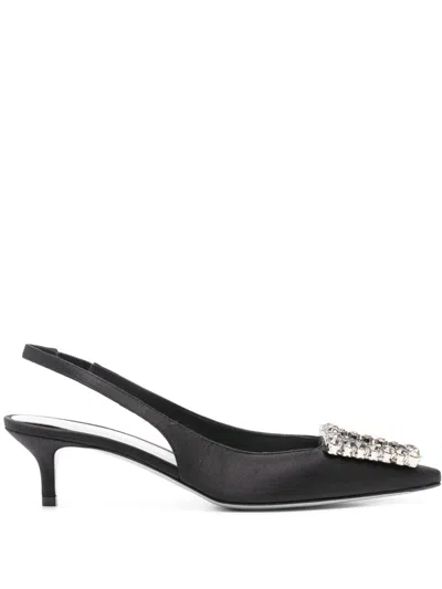 Roberto Festa Slingback "futura" In Black