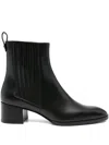 Roberto Festa 50mm Leda Block-heel Chelsea Boots In Black