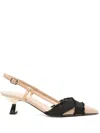 ROBERTO FESTA 60MM GIRASOLE SLINGBACK PUMPS