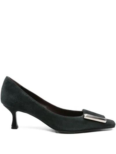 Roberto Festa 60mm Mila Square-toe Pumps In Blue