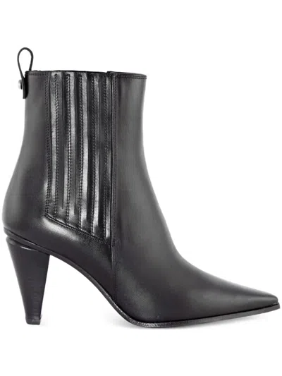 Roberto Festa 60mm Pointed-toe Pull-on Boots In Black