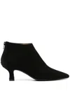 Roberto Festa Esta High Heels Ankle Boots In Black Suede In Black