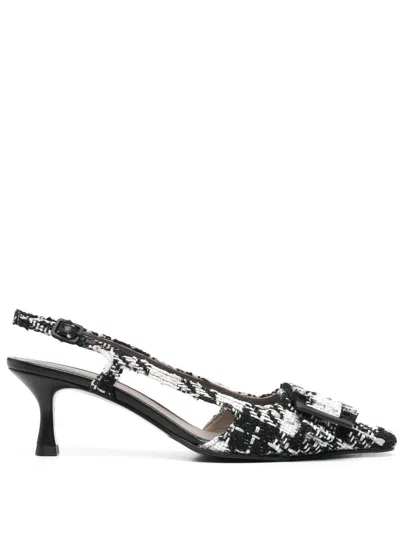 ROBERTO FESTA 65MM CRYSTAL-BUCKLE PUMPS
