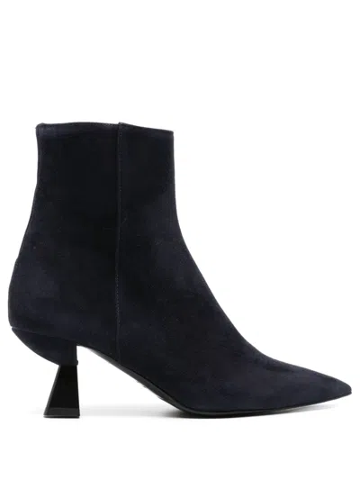 Roberto Festa 65mm Emy Ankle Boots In Blue