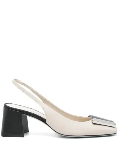 Roberto Festa 65mm Juin Pumps In White