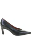 Roberto Festa 70mjm Pointed-toe Leather Pumps In Black