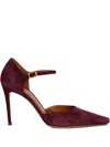 Roberto Festa 70mm Donella Suede Pumps In Brown