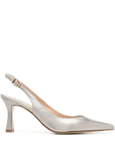 Roberto Festa 70mm Franc Pumps In Grey