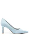 Roberto Festa 70mm Kate Denim Pumps In Blue