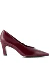Roberto Festa 70mm Pointed-toe Pumps In Red