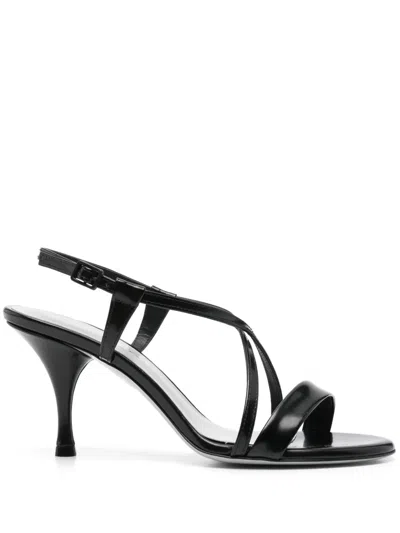 Roberto Festa 70mm Susan Sandals In Black