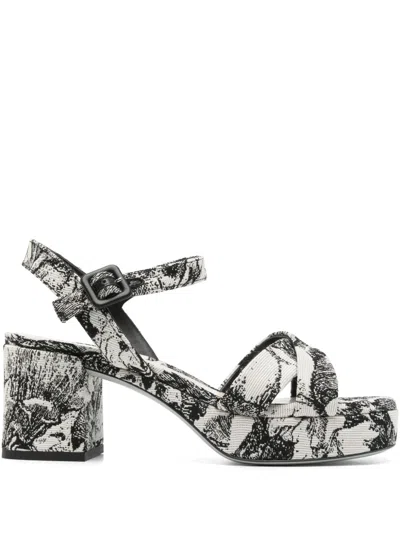 Roberto Festa 70mm Tella Sandals In White