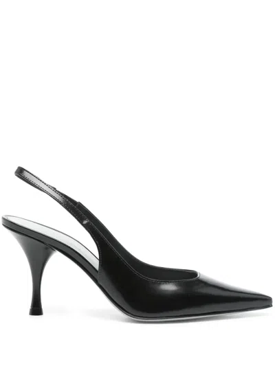 Roberto Festa 80mm Ashlin Slingback Pumps In Black