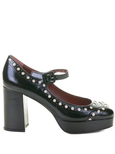 ROBERTO FESTA 80MM LEATHER PLATFORM PUMPS