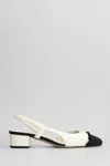 Roberto Festa Acanto Pumps In Beige Leather In Nude