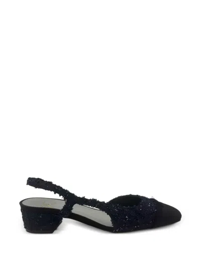 Roberto Festa Acanto Slingback Pumps In Black