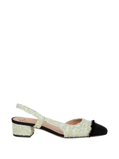 Roberto Festa Acanto Slingback Pumps In Green