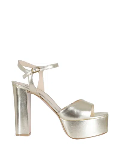 Roberto Festa Addis Sandals In Gold