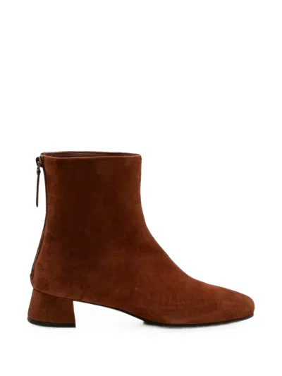 Roberto Festa Addison Suede Ankle Boots In Brown