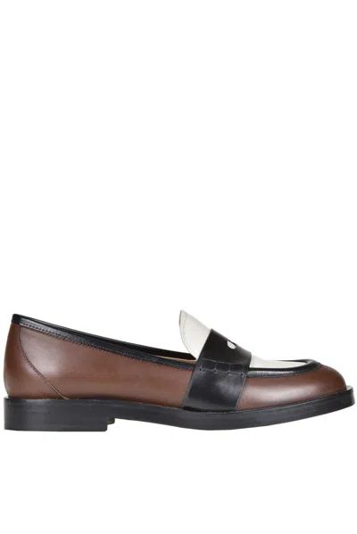 Roberto Festa Aliah Leather Loafer In Brown