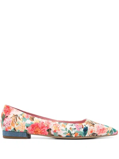 Roberto Festa Amaia Ballet Flats In White